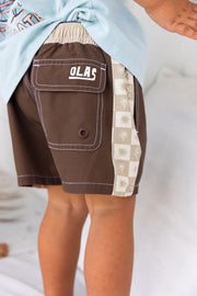 DREAMLAND MINI BOARDSHORTS BROWN