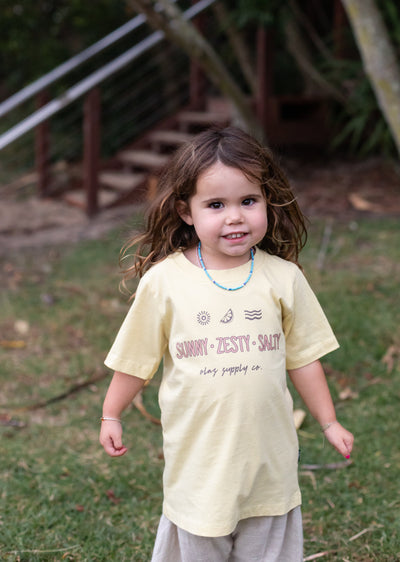 SUNNY ZESTY SALTY LEMON MINI TEE