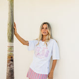 EAST COAST BOX TEE PINK