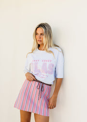 EAST COAST BOX TEE PINK