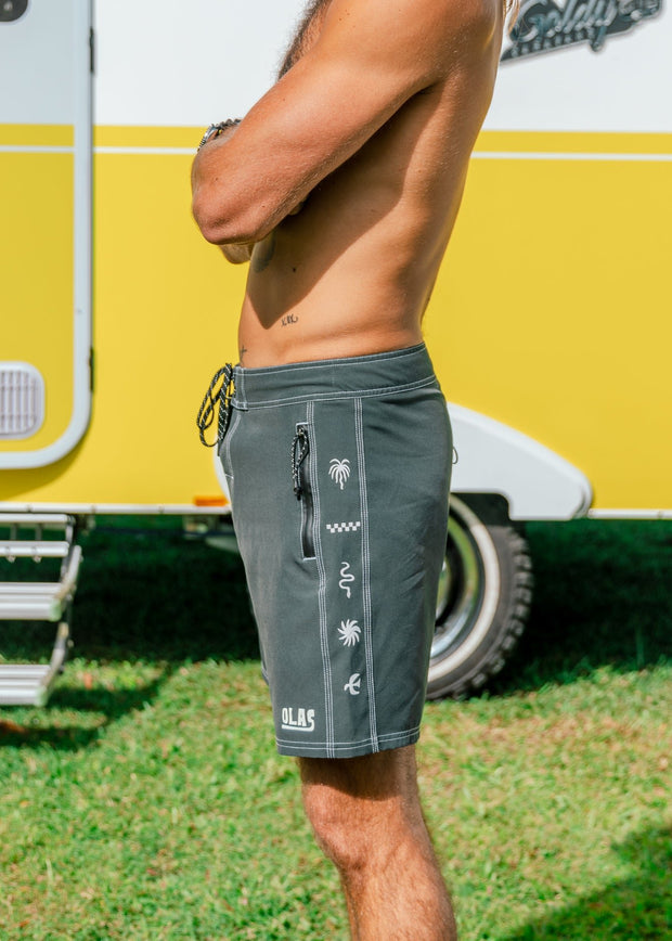 ULUWATU FIXED BOARDSHORTS BLACK