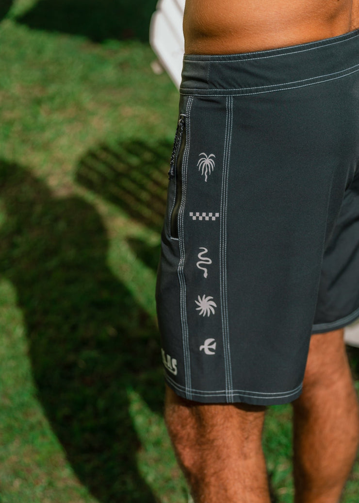 ULUWATU FIXED BOARDSHORTS BLACK