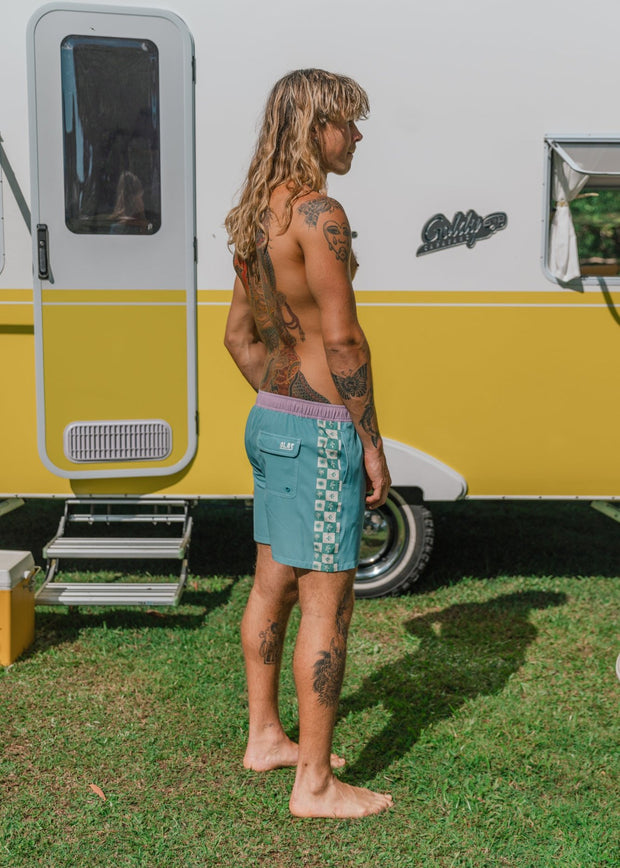 DREAMLAND ELASTIC BOARDSHORTS BLUE