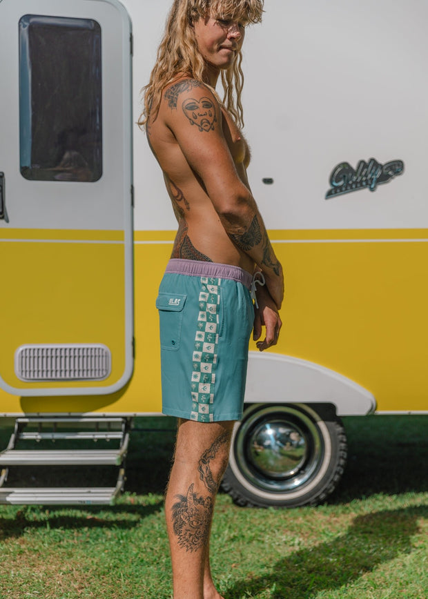 DREAMLAND ELASTIC BOARDSHORTS BLUE