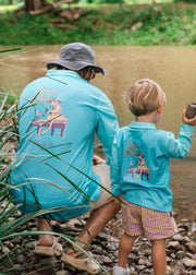 GONE FISHIN' MINI SHIRT