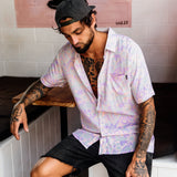 VORTEX BUTTON UP PASTEL