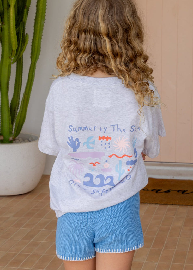 SUMMER BY THE SEA MINI TEE