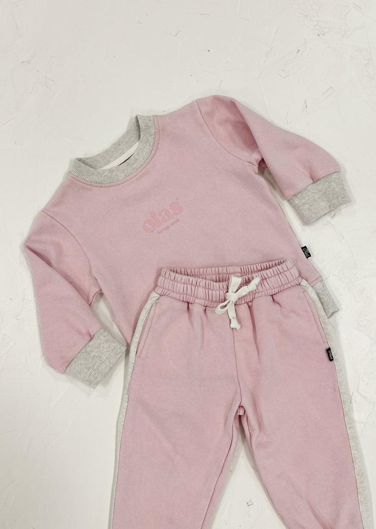 MINI TRACKPANTS LILAC