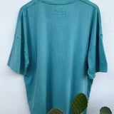 STAPLE BOX TEE TEAL